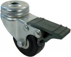 Apparate-Lenkrolle Mit Rückenloch - Rad-Ø 50 Bis 75 Mm - Bauhöhe 71 Bis 101 Mm - Tragkraft 40 Bis 50 Kg 3 Apparate-Lenkrolle Mit Rückenloch - Rad-Ø 50 Bis 75 Mm - Bauhöhe 71 Bis 101 Mm - Tragkraft 40 Bis 50 Kg