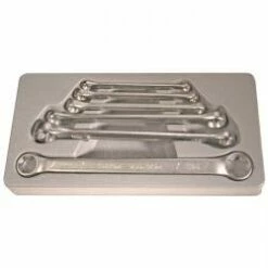 Doppelringschlüsselsatz - CV-Stahl - E6xE8 Bis E20xE24 - Für E-Profil-Außenschra