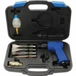 Druckluft-Meisselhammer-Satz "BGS" - Betriebsdruck 6-7 Bar - 8-tlg.