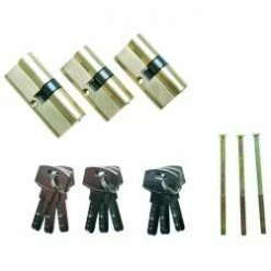 Sicherheits-Profilzylindersatz - Gleichschließend