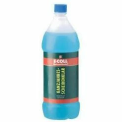 E-COLL Kaltreiniger - Ganzjahres-Scheibenklar - Biologisch Abbaubar - Mit Citrusduft - 5 L Kanister - Preis Per VE