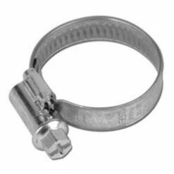 Restposten - Schneckengewinde-Schlauchschelle - Ø 300-320 Mm - Bandbreite 9 Mm - Geprägt - Innen Glatt - Stahl Verzinkt W1 - VE 25 - Preis Per VE