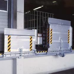 Rampenladebrücke - Vom Typ SKB - Seitenverschiebbar - Bis 4000 Kp - Bis 1,56 M L 3 Rampenladebrücke - Vom Typ SKB - Seitenverschiebbar - Bis 4000 Kp - Bis 1,56 M L