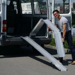 Rollstuhlrampe Typ ABS-Z - Bis 400 Kp/Paar - Bis 3,53 M Länge 3 Rollstuhlrampe Typ ABS-Z - Bis 400 Kp/Paar - Bis 3,53 M Länge