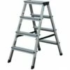 Stufen-Doppelleiter "Dopplo" - Krause - 0,45 M Bis 1,50 M Standhöhe 1 Stufen-Doppelleiter "Dopplo" - Krause - 0,45 M Bis 1,50 M Standhöhe -Heimwerkzeuge Verkauf 999905 1364561388 g