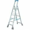 Stufen-Stehleiter "Stabilo" - Krause - Fahrbar - 0,70 M Bis 2,80 M Standhöhe 1 Stufen-Stehleiter "Stabilo" - Krause - Fahrbar - 0,70 M Bis 2,80 M Standhöhe -Heimwerkzeuge Verkauf 999905 1364628052 g