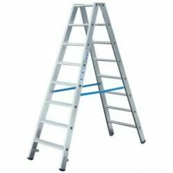 Stufen-Doppelleiter "Stabilo" - Krause - 0,75 M Bis 2,80 M Leiterhöhe