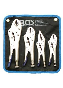 Gripzangensatz - 125 Mm Bis 250 Mm - 4-teilig - Chrom-Vanadium-Stahl 3 Gripzangensatz - 125 Mm Bis 250 Mm - 4-teilig - Chrom-Vanadium-Stahl