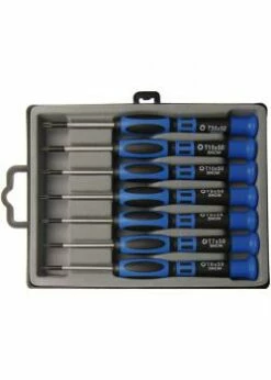 Schraubendreher-Satz - Präzision - T-Profil T6 X 50 Bis T20 X 50 - 7-tlg.