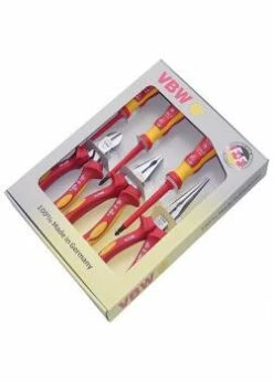 Zangensatz VDE Chrom MK-Griffe Plus - Länge 160 Bis 200 Mm - 7-teilig