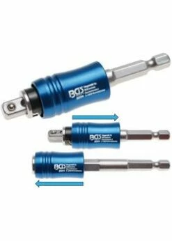 2-in-1 Magnethalter - Für Bits Und Steckschlüssel - Antrieb 6,3 (1/4") 4- & 6-Kant