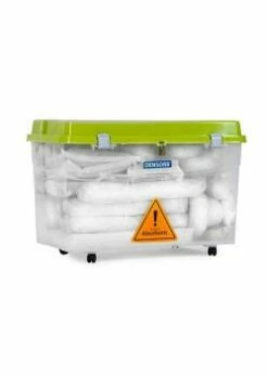DENSORB Notfall-Set - Ausführung Öl - In Transparenter Roll-Box