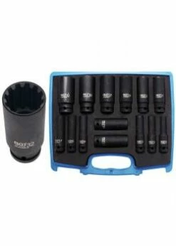 Steckschlüsseleinsatz-Set - Kraft "Gearlock" - 10 Bis 32 Mm - 1/2 " Antrieb