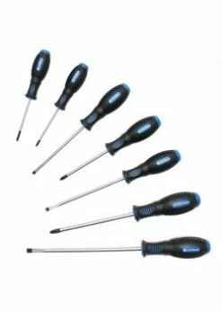 Schlitz / Kreuzschlitz Schraubendreher-Satz - 7-tlg.