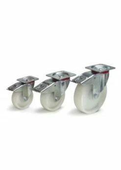 Lenkrolle - Polyamidrad - Rollenlager - Rad-Ø 125 Bis 200 Mm - Bauhöhe 165 Bis 237 Mm - Tragkraft 200 Bis 350 Kg