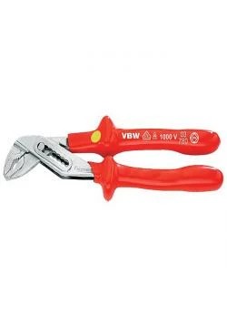 Wasserpumpenzange VDE - Maulweite 33 Mm - Länge 250 Mm - Verchromt 3 Wasserpumpenzange VDE - Maulweite 33 Mm - Länge 250 Mm - Verchromt