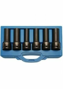 Kraft-Einsatz-Set - E-Profil - 12-kant - 3/4 " Antrieb - 6-tlg.