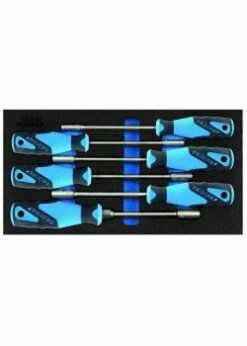 Steckschlüssel-Satz - 1/2 In Check-Tool-Modul - 3K-Griffe - 5,5-10 Mm