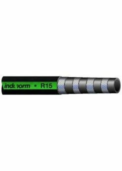 Spiralschlauch R15 - Nach SAE 100 R15 - Gummi - DN 19 Bis 38 - Außen-Ø 32,2 Bis 57,3 Mm - PN 420 - Preis Per Rolle/Meter