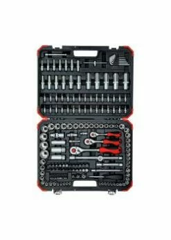 GEDORE Red Steckschlüsselsatz - 1/4 Zoll Und 3/8 Zoll Und 1/2 Zoll - 172 Teilig