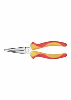 GEDORE Red VDE-Flachrundzange - Spezial-Werkzeugstahl - 45° Abgewinkelt