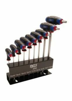 T-Griff-Schlüssel-Satz T-Profil - T10 Bis T50 - 9-tlg.