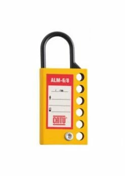 Multiverriegelungsgerät - Stahl - Für 6 Schlösser - Löcher-Ø 8 Mm