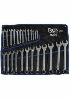 Maulringschlüssel-Satz - 6 Bis 32 Mm - Hochglanzverchromt - 25-tlg.